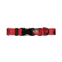 Adjustable Collar - Deluxe Line - Collegiate  1" University of Wisconsin