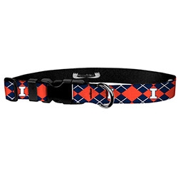 Adjustable Collar - Deluxe Line - Collegiate  1 1/2" University of Illinois