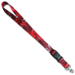 Collegiate Lanyard with Side Release Buckle