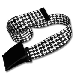 Flip Top Buckle Belt in Polyester SIZE: Large (48" Waist - 60" Length)