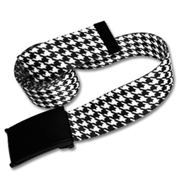Flip Top Buckle Belt in Polyester SIZE: Medium (38" Waist - 48" Length)