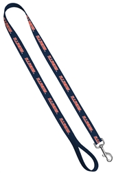 Standard Leash Collegiate Line 1" University of Illinois