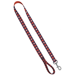 Standard Leash Collegiate Line 3/4" University of Illinois