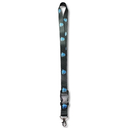 Satin Side Release Buckle Lanyard