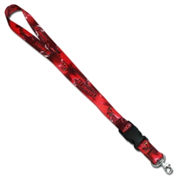 Satin Side Release Buckle Lanyard