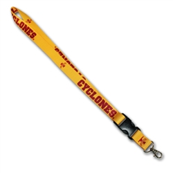 Satin Lanyard with Side Release Buckle Iowa State University
